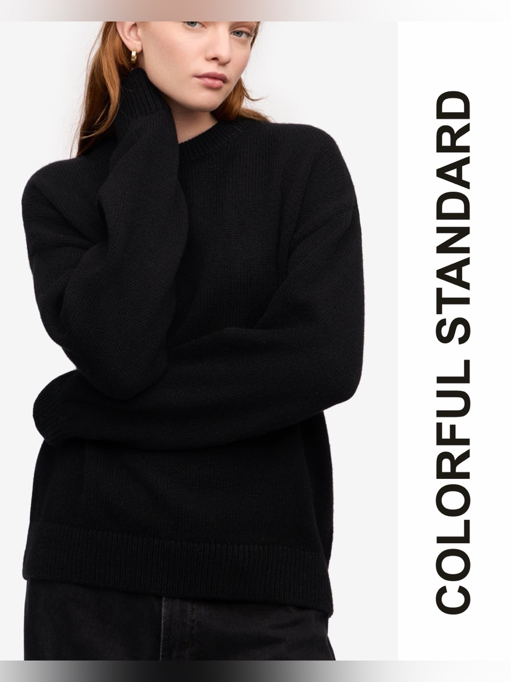 COLORFUL STANDARD Oversized Merino Wool Crew XS